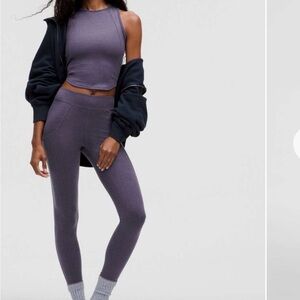 lululemon Softy Suedey High-Rise Tight 25” in Nightfall